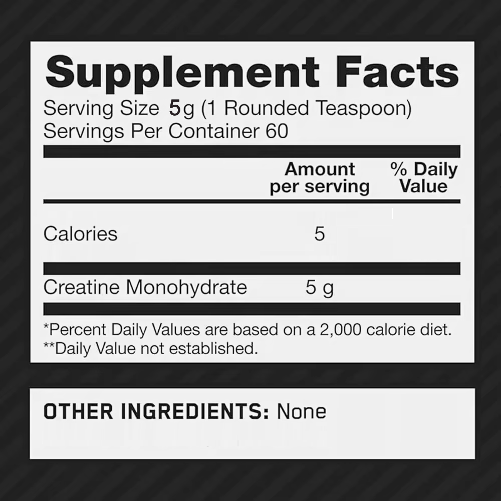 Créatine monohydrate micronisée en poudre, sans saveur, 300 g, pour adultes, soutient la force, la masse musculaire maigre, l'énergie