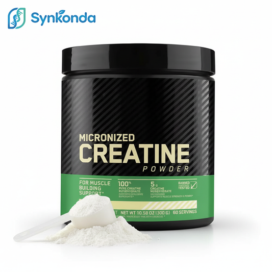 Créatine monohydrate micronisée en poudre, sans saveur, 300 g, pour adultes, soutient la force, la masse musculaire maigre, l'énergie